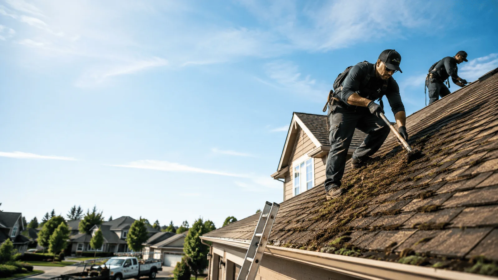Roof Moss Removal in Prewitt, NM near me